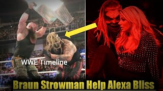 Braun Strowman Help Alexa Bliss  The Fiend Attcaks Alexa BlissBraun strowman save Alexa for Fiend