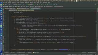 Android Kotlin Usage Tutorial #085 - Compass with GPS location, part 1 screenshot 5