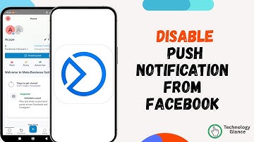 How to Disable Push Notifications from Facebook on Business Suite? |Technologyglance