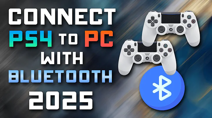 📶 How to Connect Your PS4 Controller to PC via Bluetooth | 2025 Step-by-Step Guide