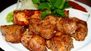 Шашлык! Как приготовить вкусное и сочное мясо.(Всем нравится шашлык, но не у всех он получается вкусным и сочным! Воспользуйтесь небольшими рекомендациям..., 2016-05-03T16:13:03.000Z)