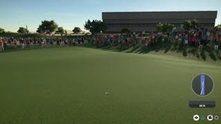 Happy learned how to putt.......
