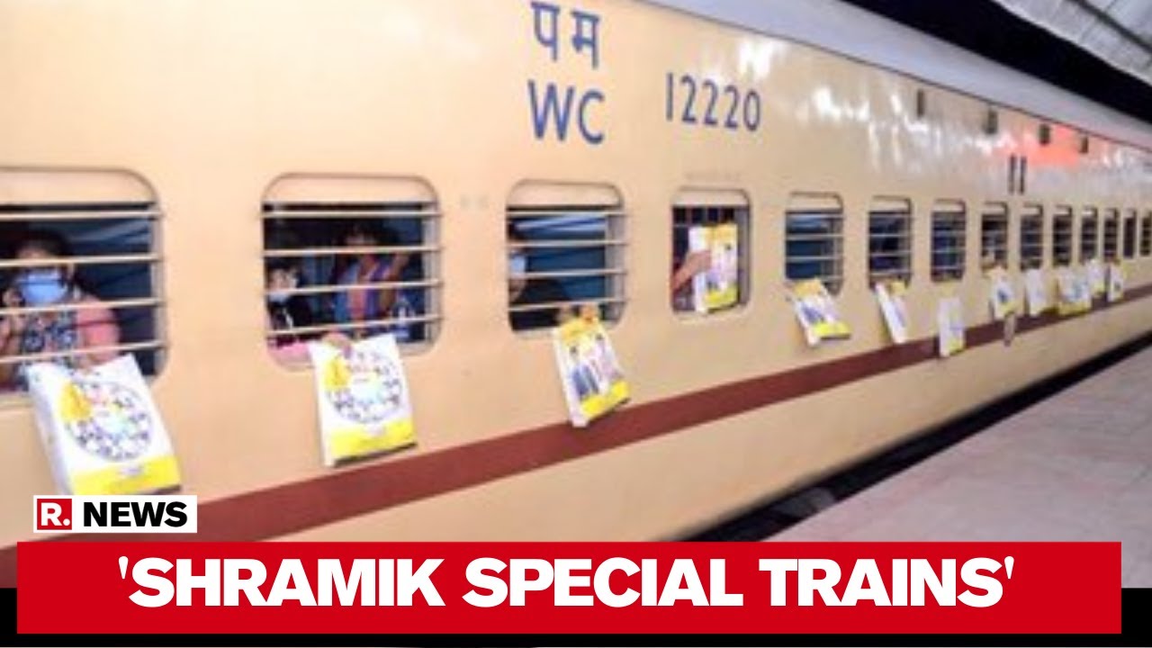 Railways Issues Statement On 'Shramik Special Trains', Says Trains To Run As Per State Admin Demands