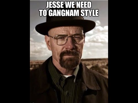 Walter White Gangnam style in backrooms