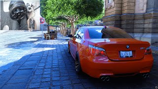 bmw m5 Forza Horazin 5 Thrustmaster t300 Gameplay-