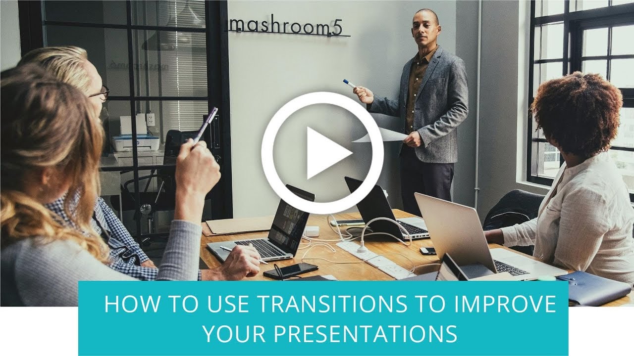 a professional video presentation allows for smooth transition between presenters