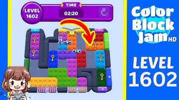 Color Block Jam Level 644 (1602) Solution Walkthrough