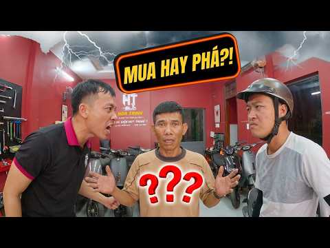 Mẫn Huyết Áp no đòn với Hòa Râm khi dẫn khách Gỡ tới mua hàng và cái kết