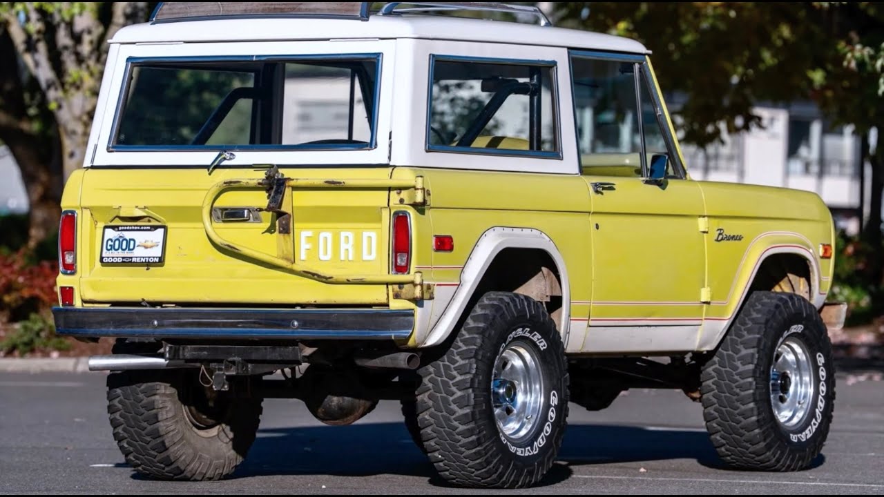 1973 Ford Bronco Ranger V8 Drive