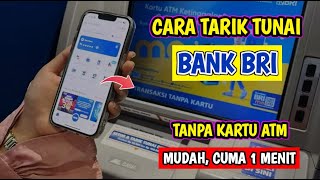 Cara Tarik Tunai BRI Tanpa Kartu ATM | Cara Ambil Uang di ATM BRI Tanpa Kartu ATM