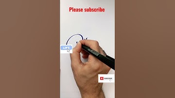 Learn signature, drawing signature of RN, KN, name signature
