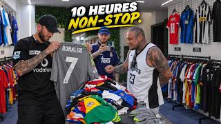 We're buying soccer jerseys for 10 hours!