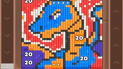 Walkthrough van Color Pixel Shooter Level 58