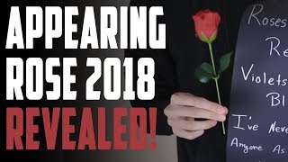 Appearing Rose  Stage Magic (2018)  Magic Tricks REVEALED