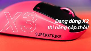Logitech G Pro X3 Superstrike: Tốt hơn X2, nhưng mà...