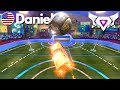 1 HOUR Of DANIEL Rocket League Gameplay SSL 2v2