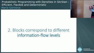 Probabilistic Programming with Densities in SlicStan: Efficient, Flexible and Deterministic