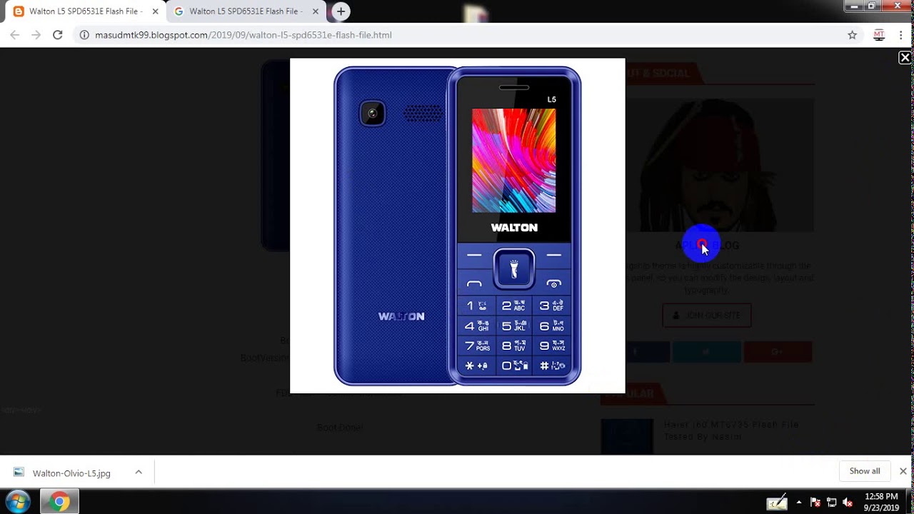 Walton L5 SPD6531E Flash File