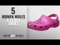 Top 5 Women Mules & Clogs Shoes [2018]: crocs Unisex Classic Clog,Candy Pink,8 M US Men's / 10 M US