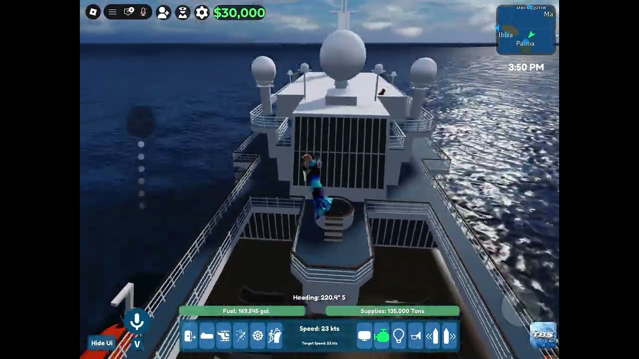 Roblox Cruise ship simulator 