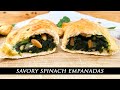 Savory Spinach Empanadas | Spanish Panadons de Lleida Recipe