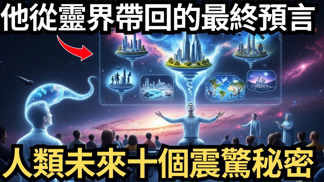 他瀕死體驗上十堂靈界課！驚見人類未來真相，公開因果輪迴預言！意識覺醒