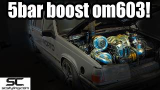 PUSHING THE LIMITS ON A OM603 SUPERTURBO!