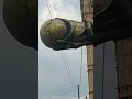 Giant Messi Statue Taken Down After Swaying in High Winds 😳🌬️ #messi #worldcup2026 #india