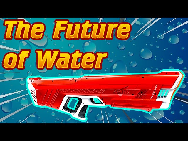 Spyra Two Electronic Water Gun Super Blaster Duel Germany