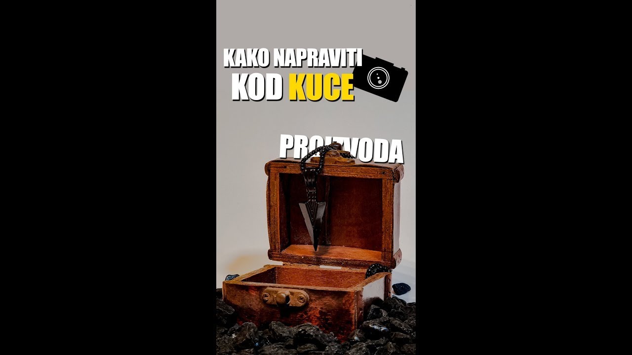 KAKO NAPRAVITI FOTOGRAFIJU PROIZVODA SA OPREMOM IZ KUCE
