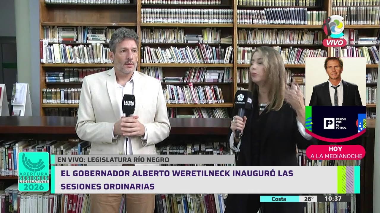 🔴 En VIVO | Apertura del 55ª Periodo de Sesiones Ordinarias de la Legislatura de Río Negro