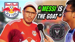 New York fans REACT to MESSI's MLS debut | New York Red Bulls vs Inter Miami