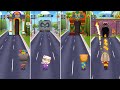 Talking Tom Gold Run Fiesta Tom vs Cyclist Angela vs Goalkeeper Ginger vs Magma Ben Android Gameplay