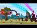 IF GODZILLA vs SHIN GODZILLA: Angels &amp; Demons | 30 Minutes Funny Cartoon of GODZILLA &amp; KONG Movies