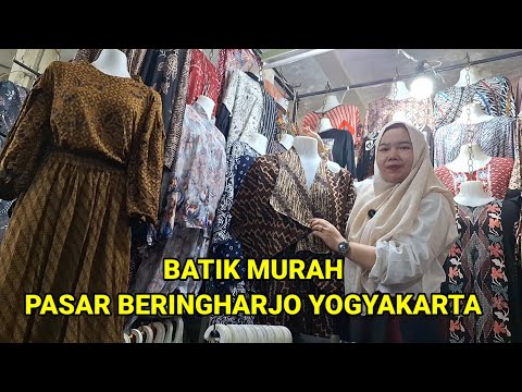 BATIK MURAH PASAR BERINGHARJO YOGYAKARTA