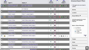 Advanced Agent Search