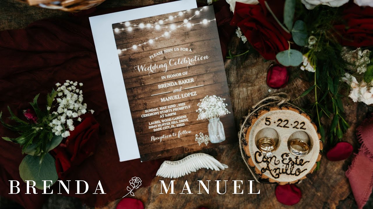Sneak Peek | Florida Wedding l Brenda + Manuel l Laurelwood Gardens l Dade City, FL
