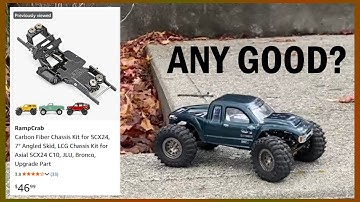 RAMPCRAB Carbon Fibre LCG SCX24 Chassis | Is it Worth It?