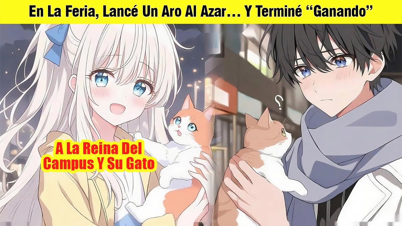 En La Feria, Lancé Un Aro Al Azar… Y Terminé “Ganando” A La Reina Del Campus Y Su Gato