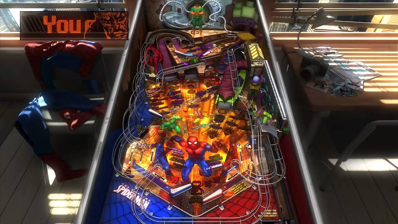 Pinball FX2 Marvel Spider Man Gameplay PC YouTube