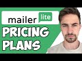 Mailerlite Pricing & Plans (2023) How Much Does Mailerlite Cost?