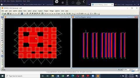 Part 04 : Create a computer model for a tall building (non twisting) by Prof. M.T.R. Jayasinghe