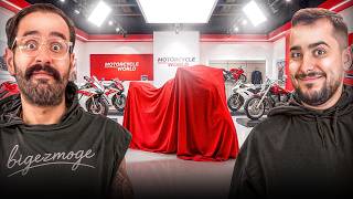 موتور لاکی حسین رو برای خودم دلالی کردم 🏍️