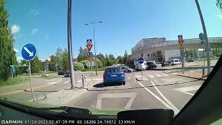 Ajokoe Espoo-Hannuksenpelto Dashcam