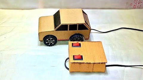 How to make a remote control without dc motor RC car 