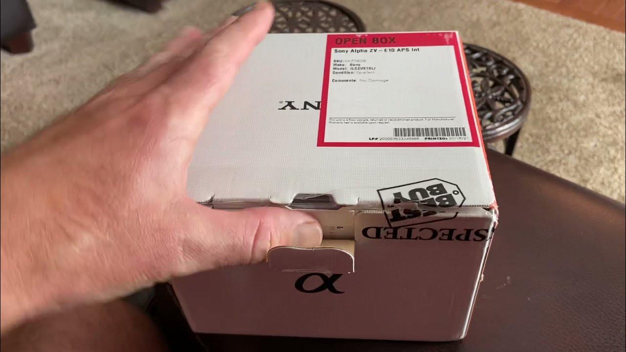 ZVE10 Best Buy Open Box Unboxing YouTube