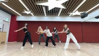 ITZY - 'CAKE' dance practice mirrored 50% slowed