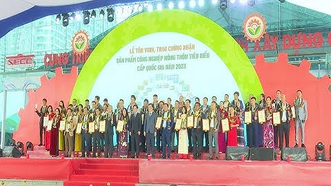 Tôn vinh sản phẩm Công nghiệp nông thôn tiêu biểu