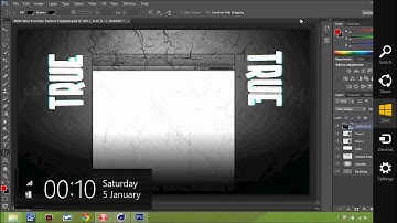 How to make a YouTube background using Cinema 4D and Photoshop