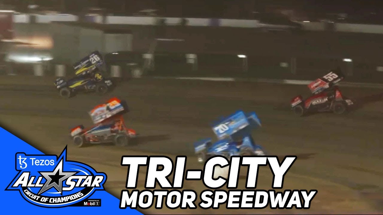 Highlights | 2023 Tezos All Star Sprints at Tri-City Motor Speedway